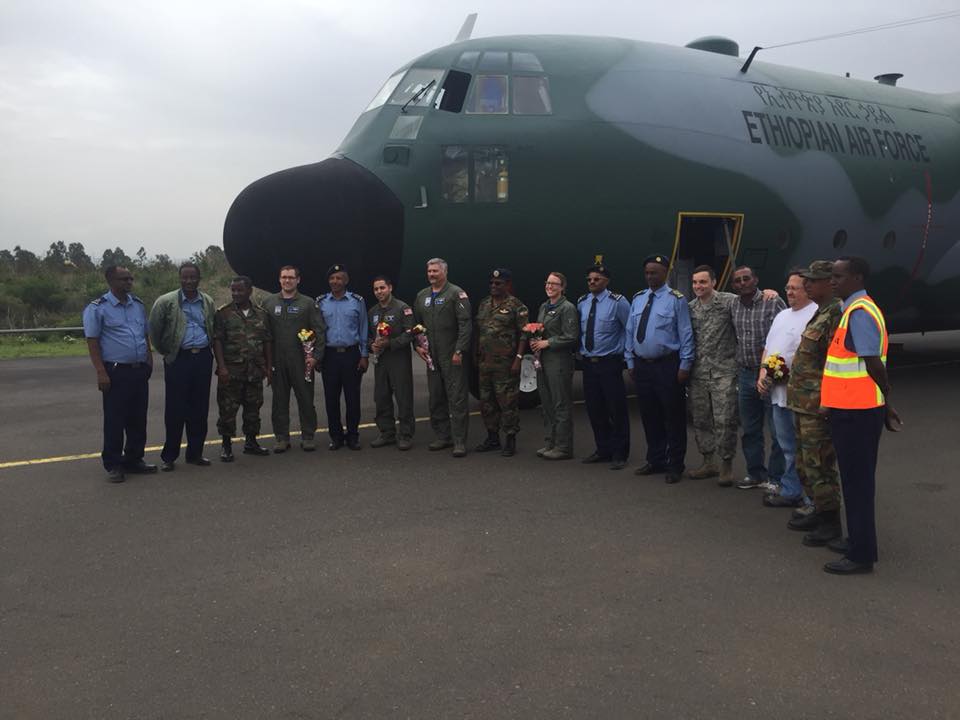 TFS Delivers Ethiopian C-130E